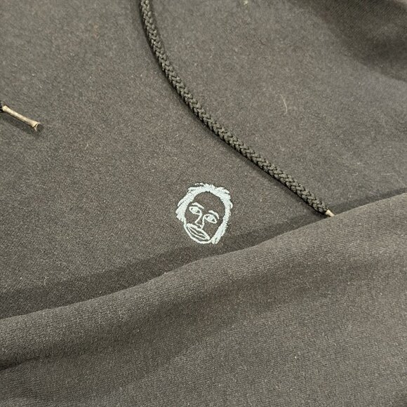 Champion X Earl Men’s Hooded Sweatshirt Eco Hoodie Size L Embroidered Navy Blue - Picture 3 of 5